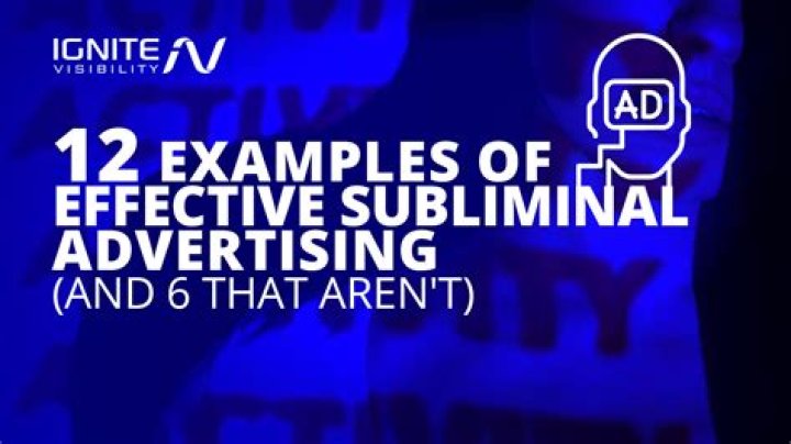 Are subliminal messages effective?