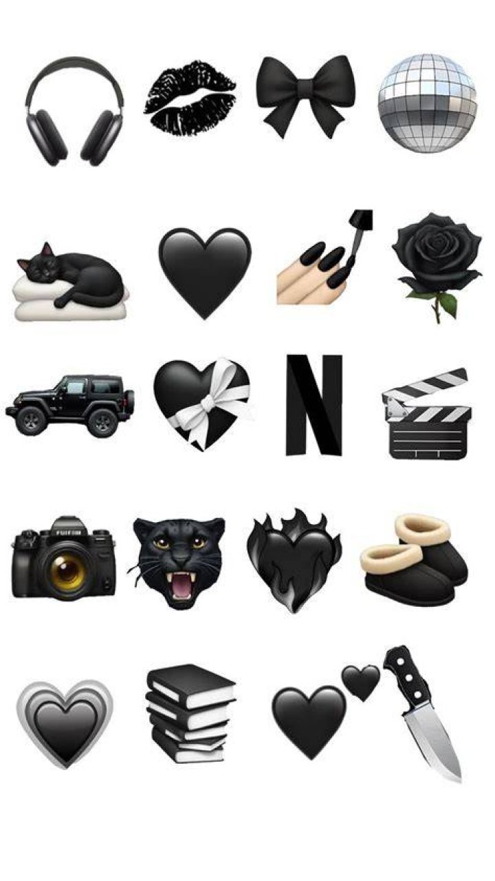 Are there any black Emojis?