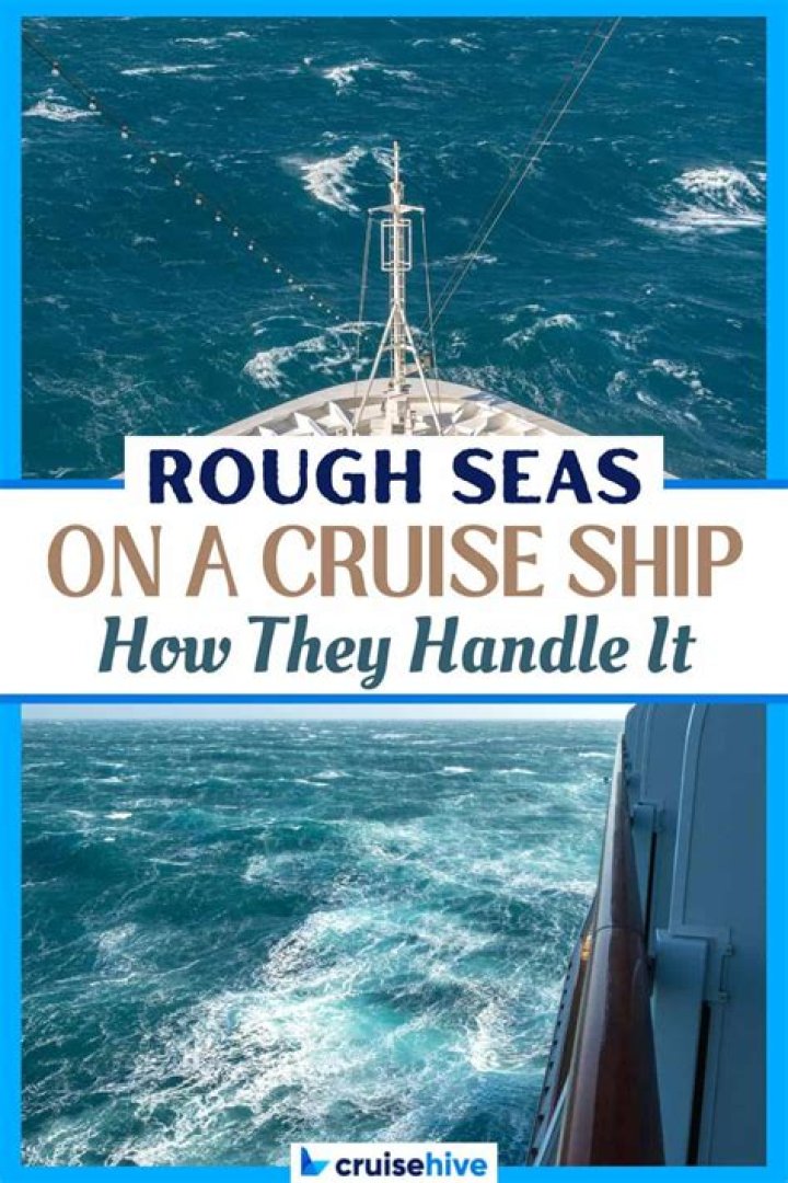 Can a cruise ship handle rough seas?