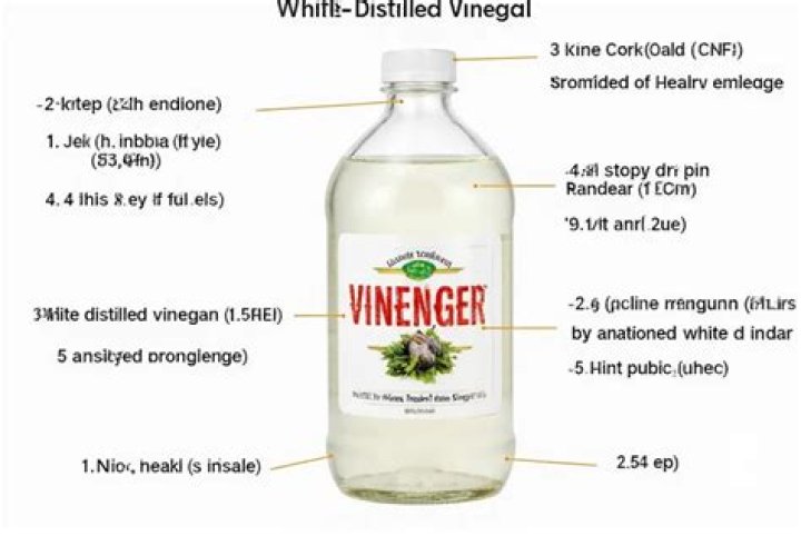 Can I bathe in distilled white vinegar?