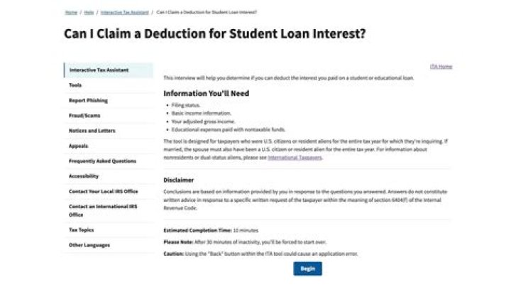 Can I deduct student loan interest on PA taxes?