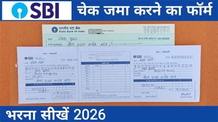 Can I deposit cheque online in SBI?