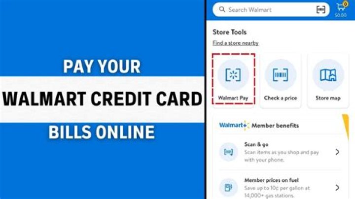 Can I pay my Walmart Capital One bill at Walmart?