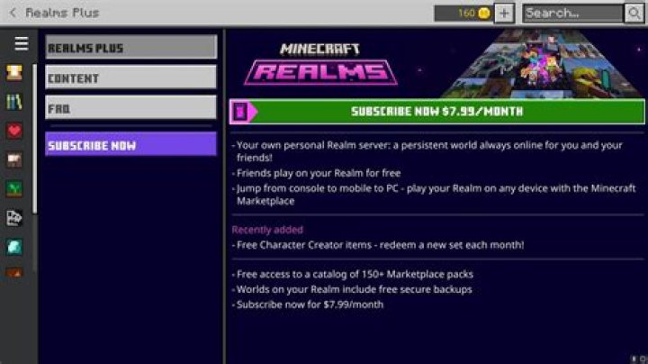 Can mobile players play on Minecraft realms?