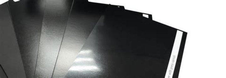 Can printing presses print varnish instead of ink?