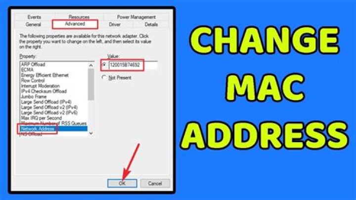 Can you change PC MAC address?