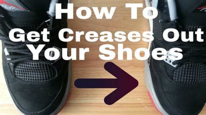 Can you fix a crease in shoes?