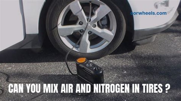Can you mix air and nitrogen in your tires?