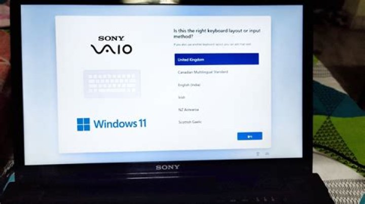 Can you update a Sony Vaio laptop?