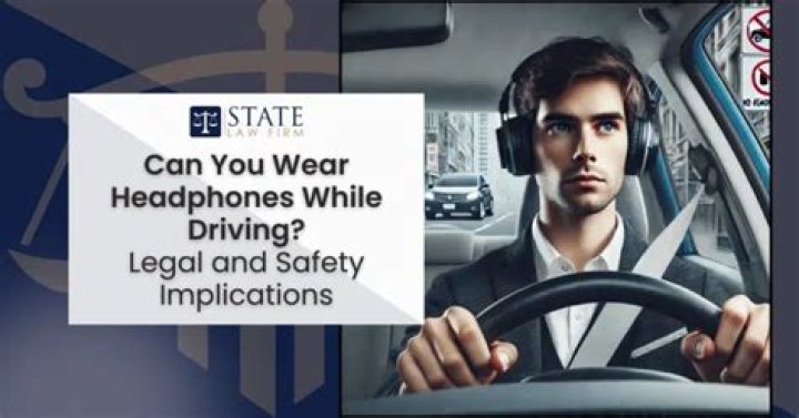 Can you wear one headphone while driving?