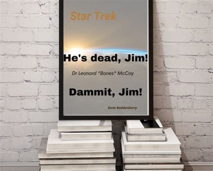 Did McCoy ever say Dammit Jim?