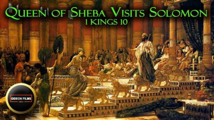Did Solomon and Sheba have a baby?