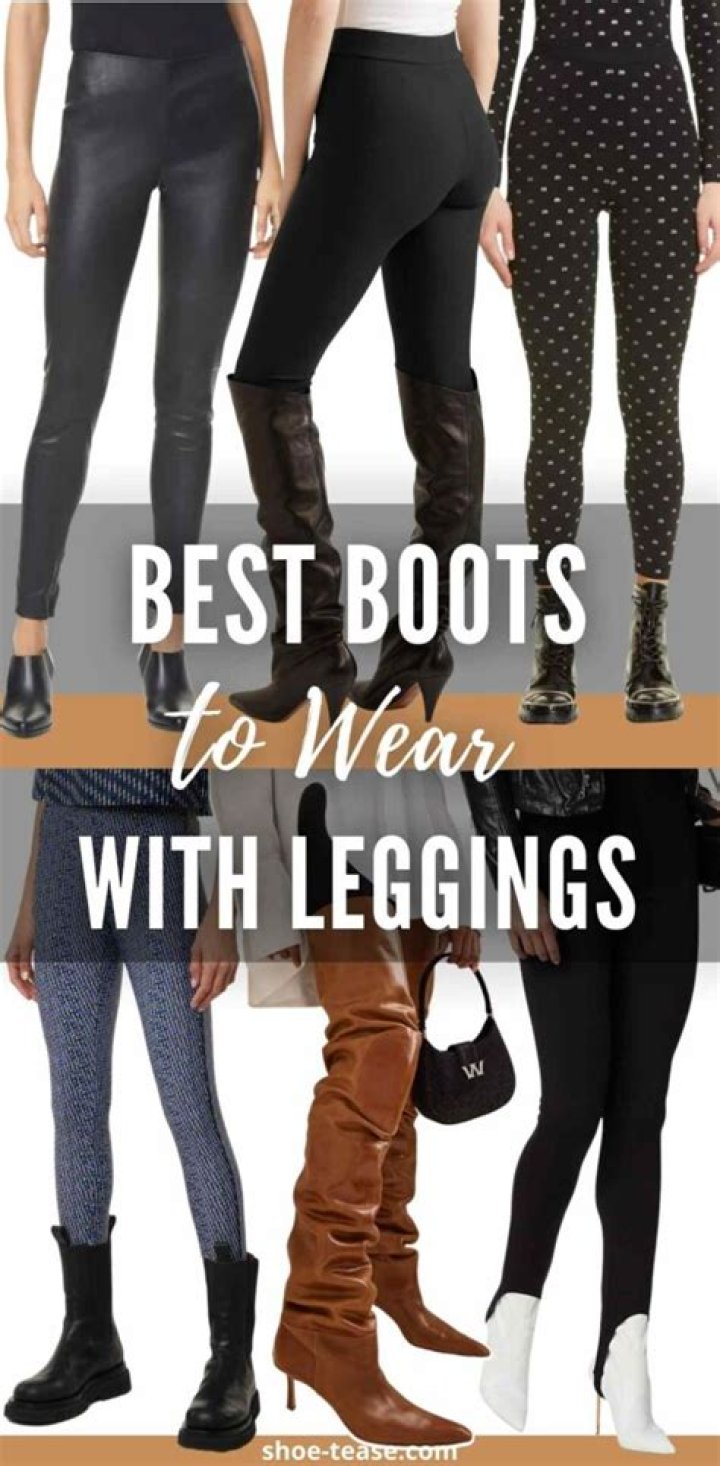 Do cowboy boots look good with leggings?