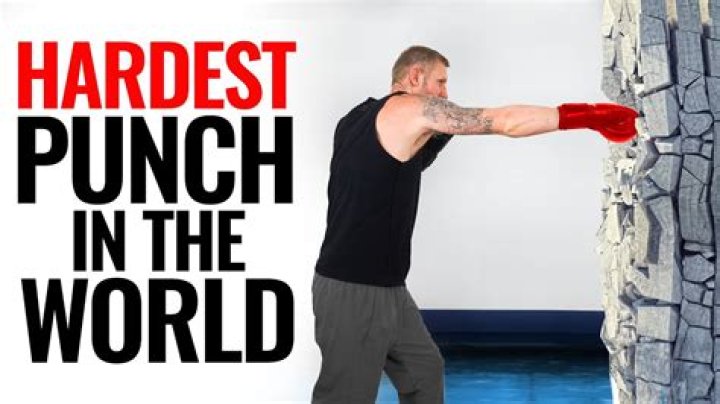 Do humans punch hard?