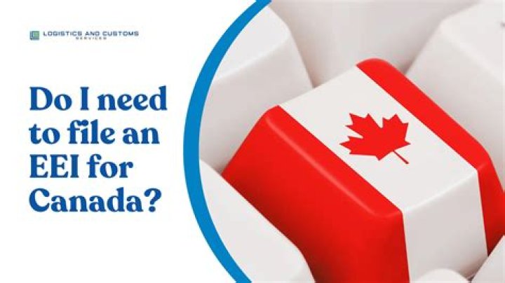 Do I need to file AES for Canada?