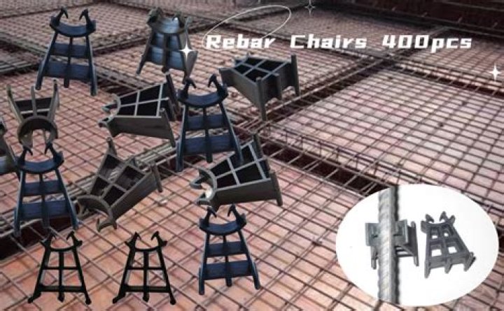 Do rebar chairs stay in the concrete?