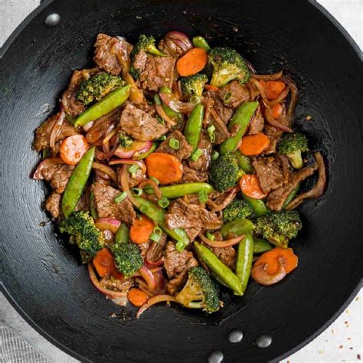 Do you cook meat first in a stir fry?
