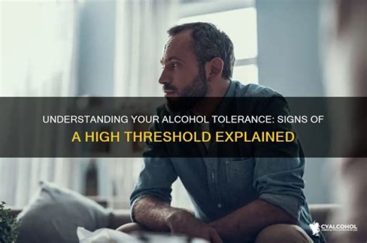 Do you metabolize alcohol faster if you have a high tolerance?