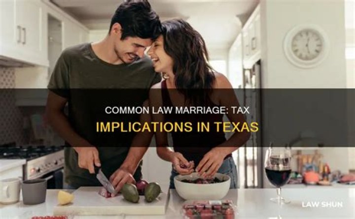 Does common law marriage count for taxes?