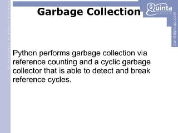 Does garbage collector handle cyclic references?
