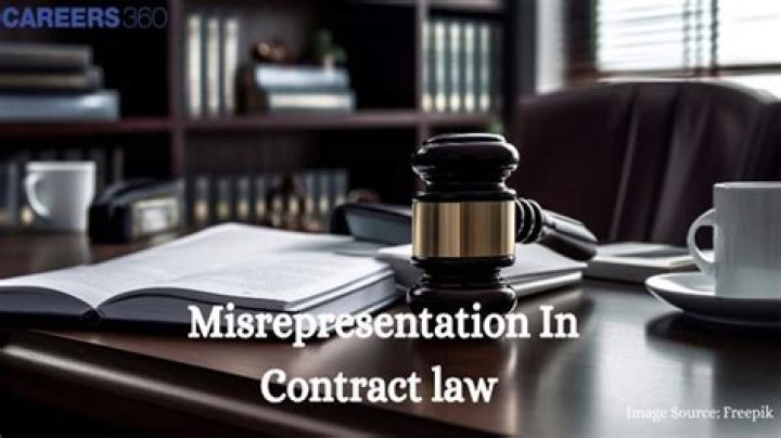 Does misrepresentation make a contract void?