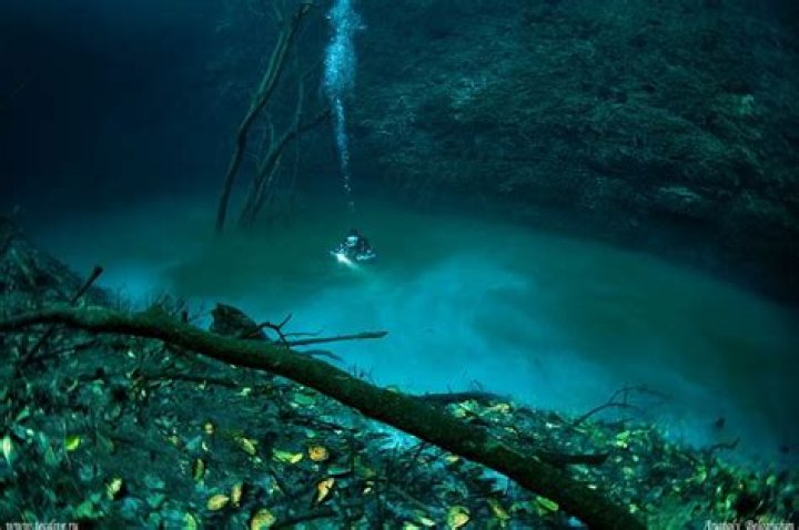 How can a river be underwater?