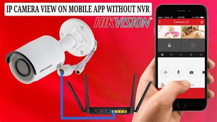 How can I connect mobile with HIKVISION IP camera?