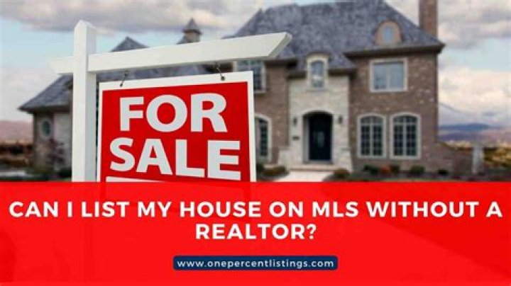 How can I list my house for free?