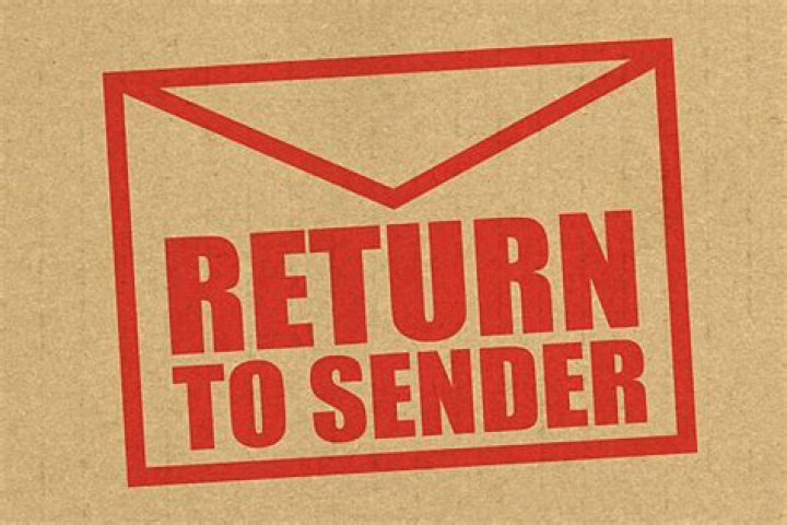 How can you deal with returned mail?