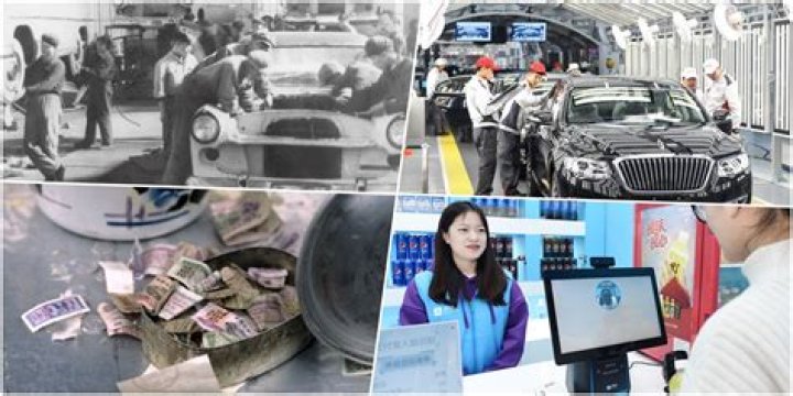 How did China build its economy?