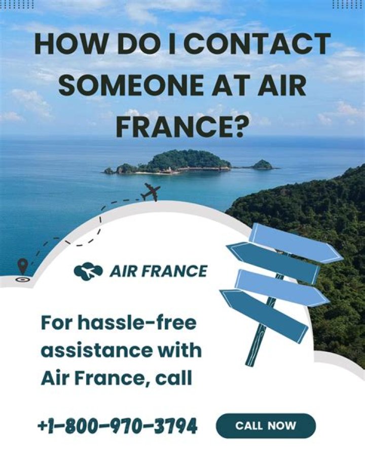 How do I contact Air France customer service?
