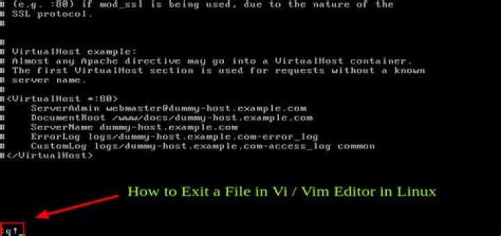 How do I exit Unix editor?