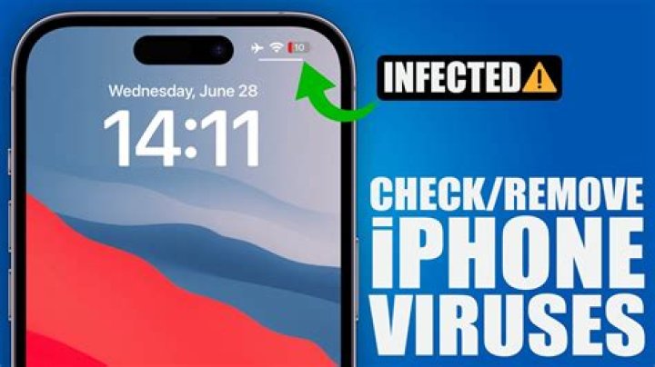 How do I get rid of a virus on my iPhone 4s?