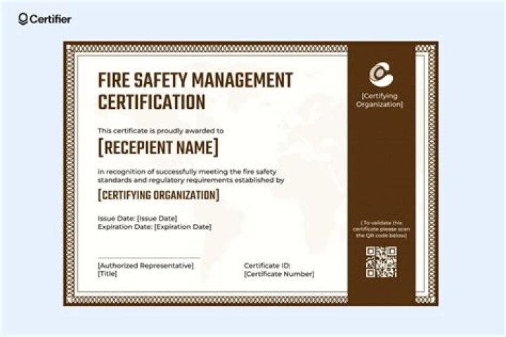 How do I obtain a fire safety inspection certificate?
