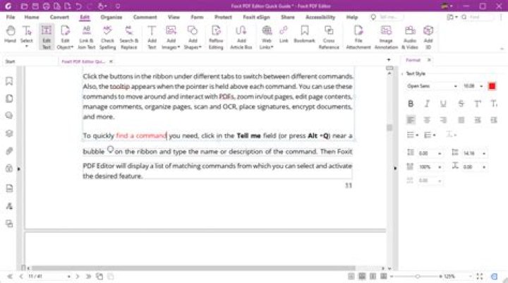 How do I redact a PDF in Foxit?