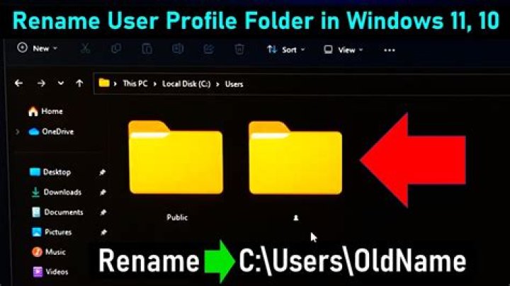 How do I Rename a user profile?