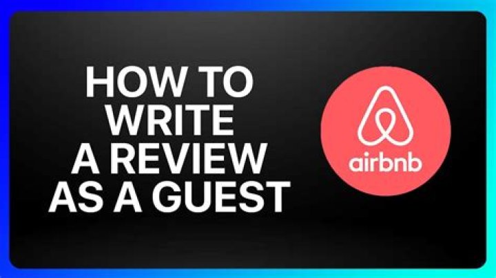 How do I see a guest review on Airbnb?