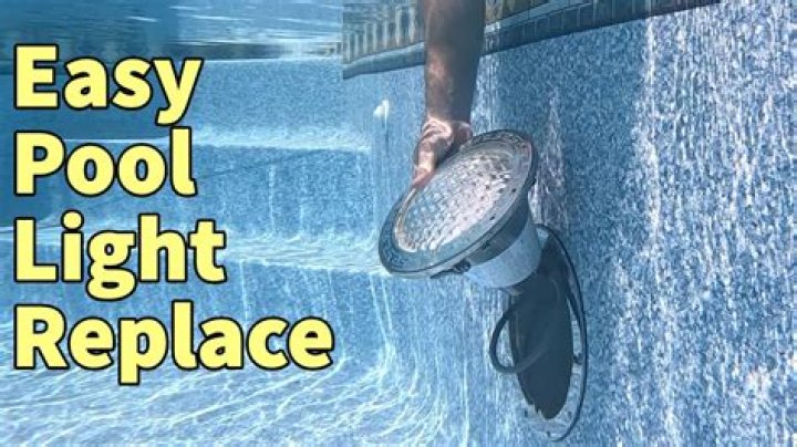 How do I stop my pool light from leaking?