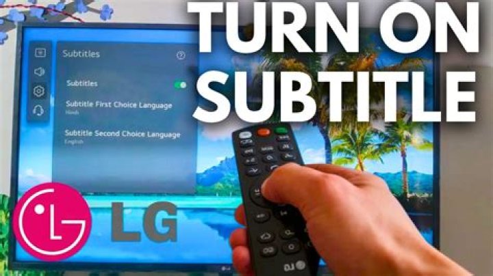 How do I turn on subtitles on my TV?