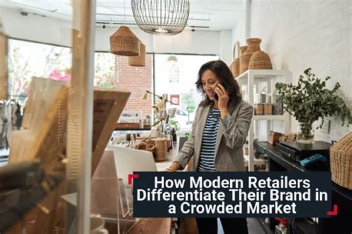How do retailers differentiate themselves?