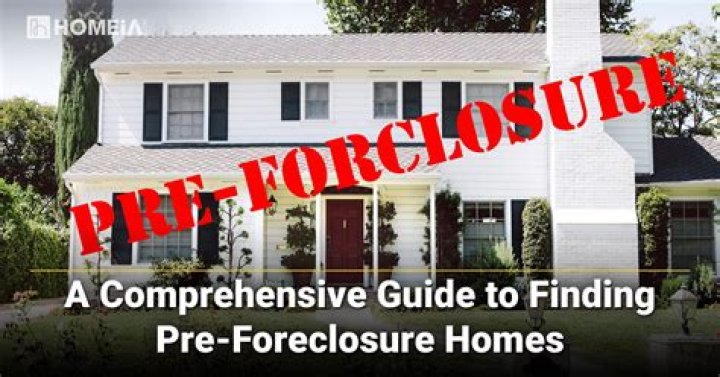 How do you buy a pre foreclosure house?