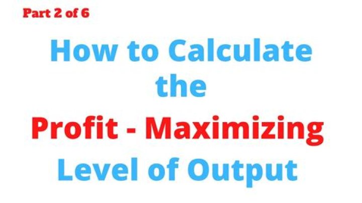 How do you calculate profit maximizing level of advertising?