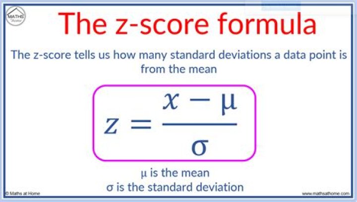 How do you find the z-score?