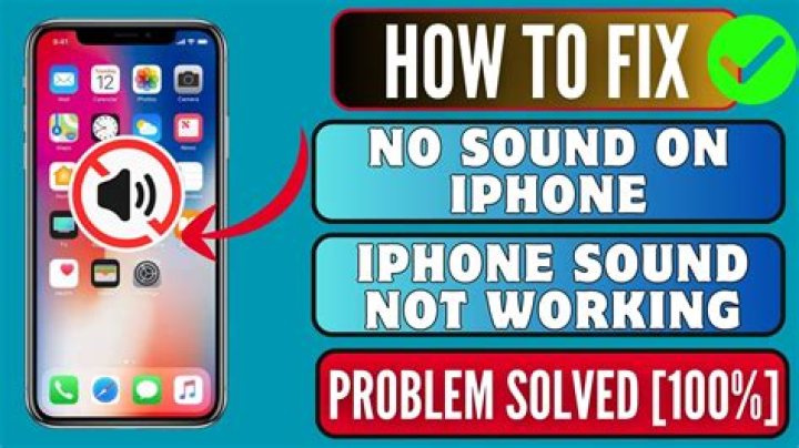 How do you fix no sound on iPhone calls?