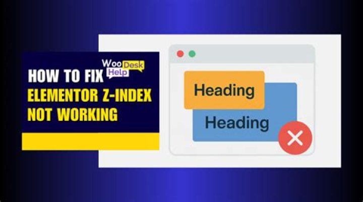 How do you fix Z index issues?