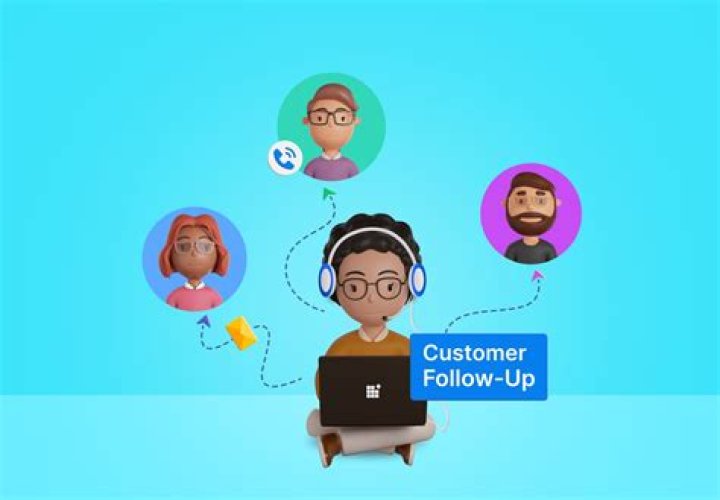 How do you follow up with customer service?