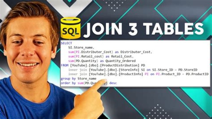 How do you join three tables in Access query?