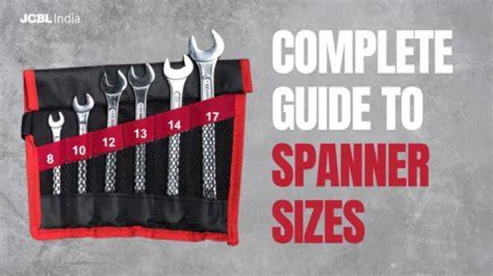 How do you know what size spanner you need?
