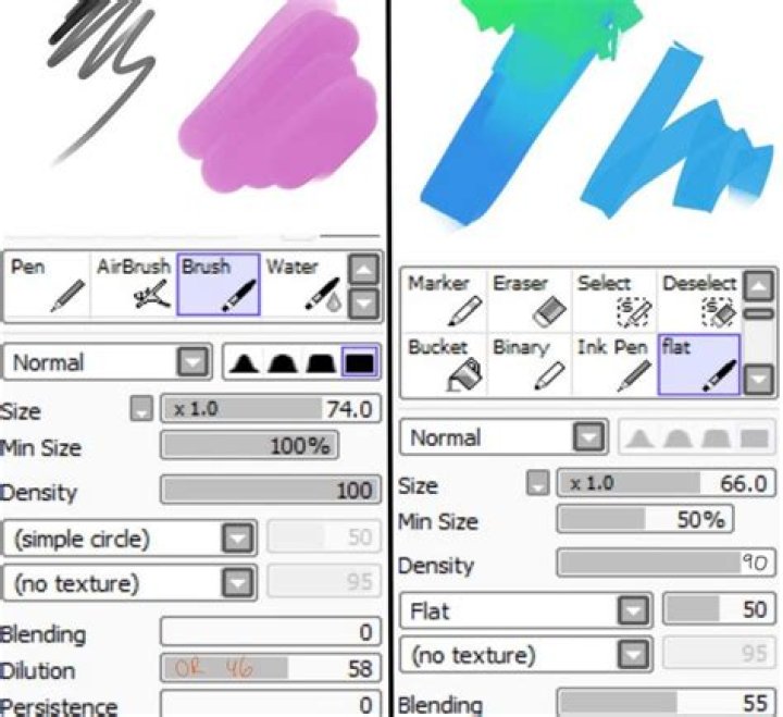 How do you make a texture brush in PaintTool SAI?