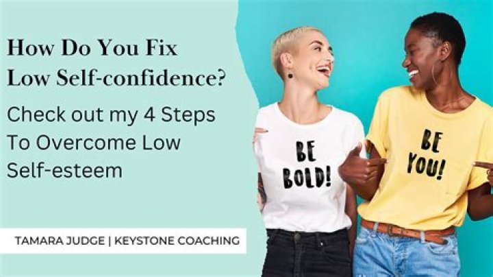 How do you overcome low self image?